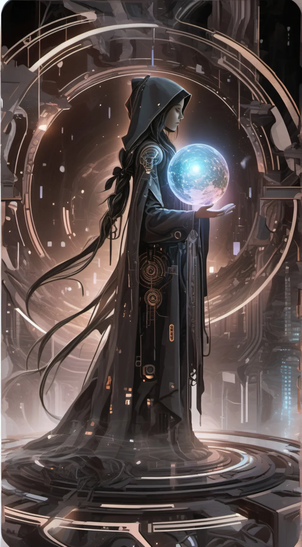 ai character: Aria background