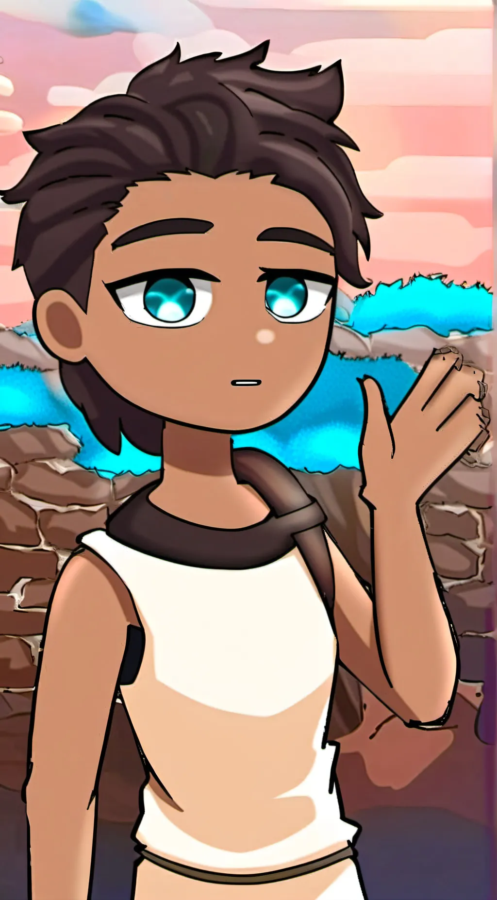 ai character: Max background