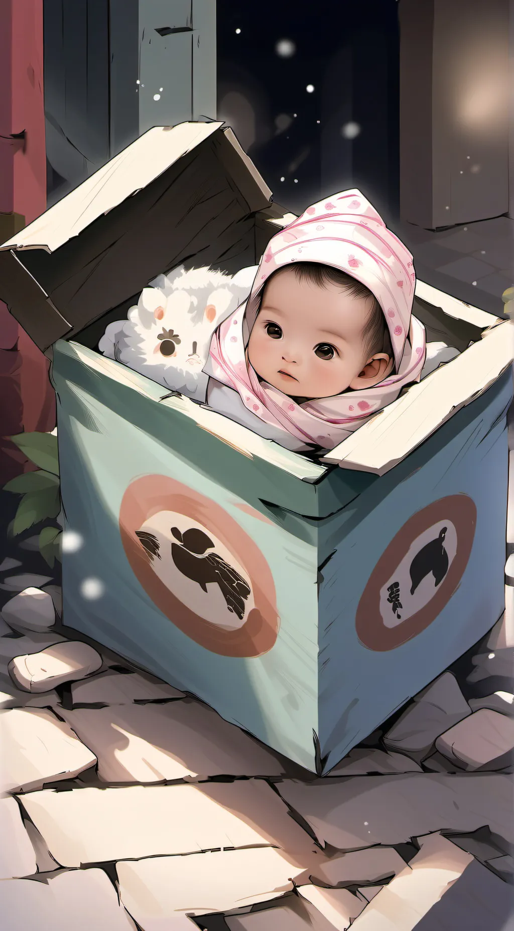 ai character: misuha👶👶 background