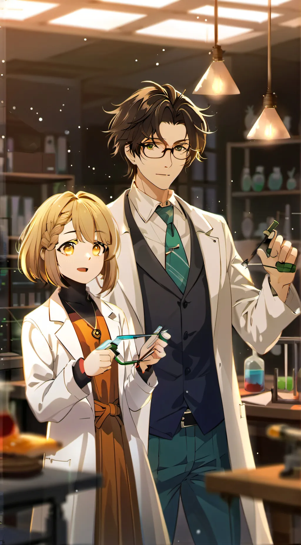 ai character: Claudia & Clyde background