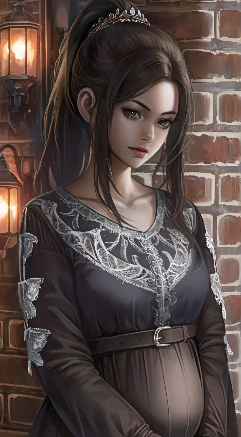 ai character: Mira background