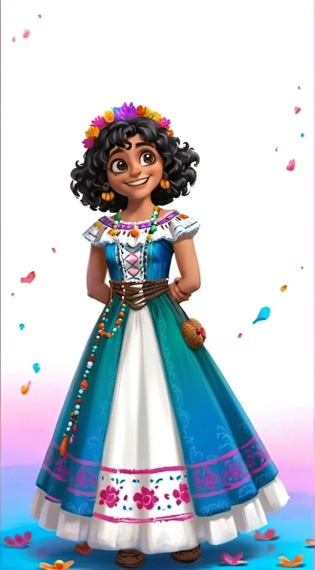 ai character: *Encanto* background