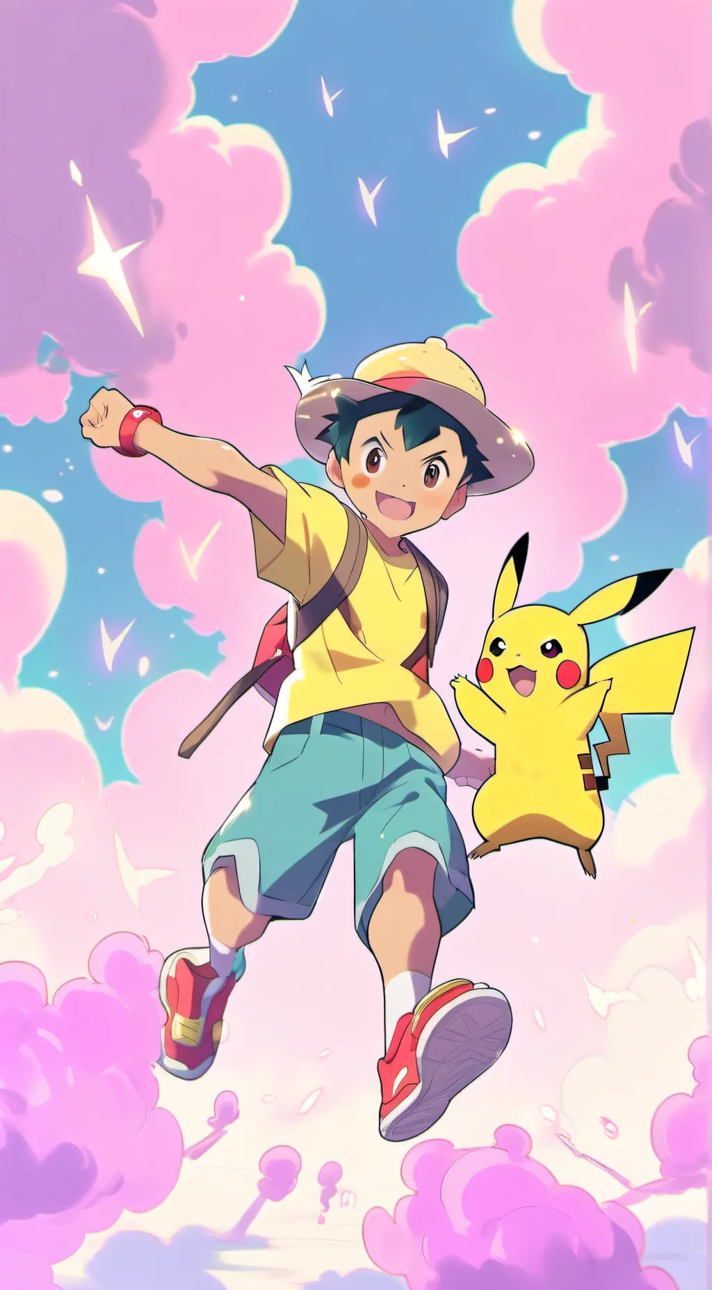 ai character: Pokemon Alola background