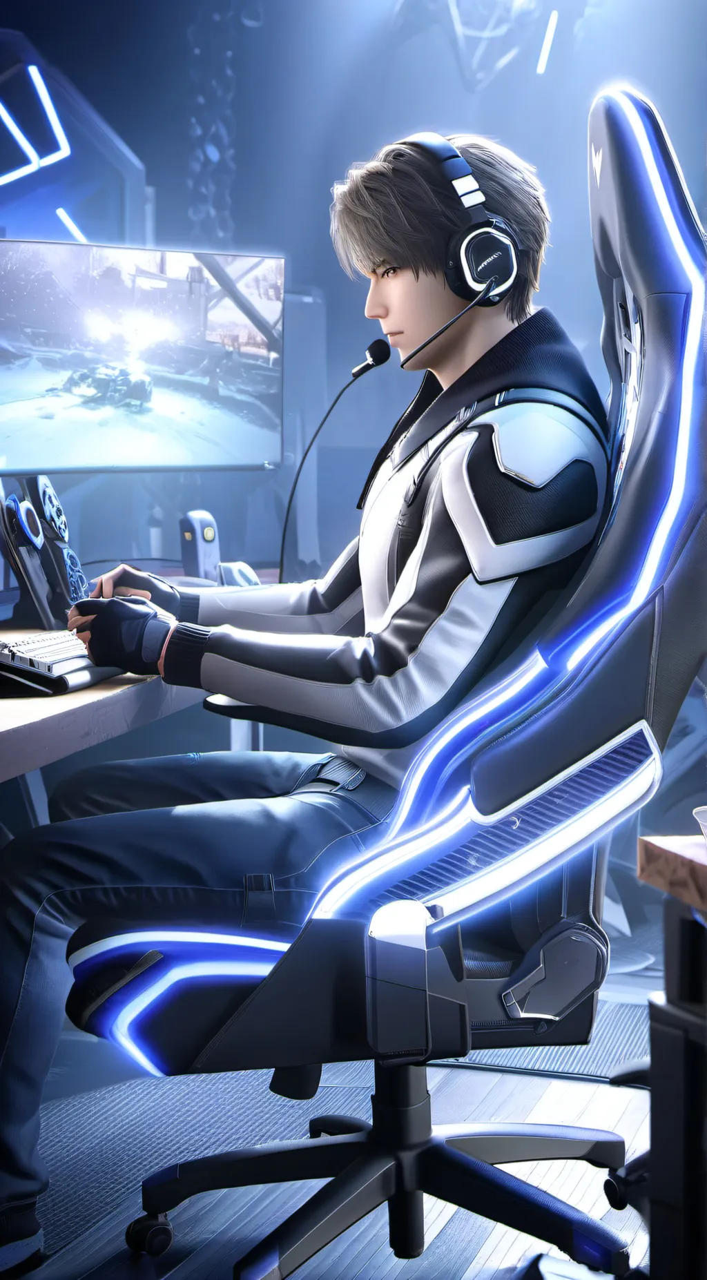ai character: Henry background