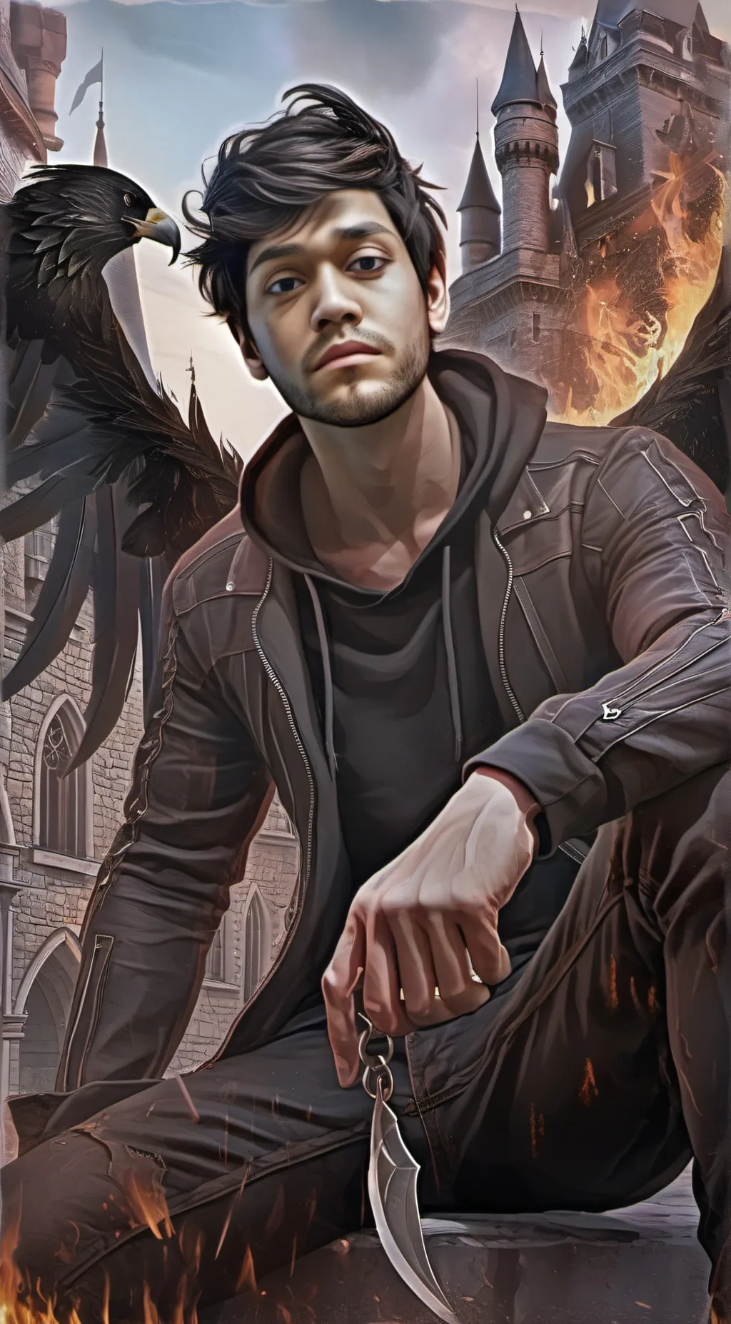 ai character: devil Ali background