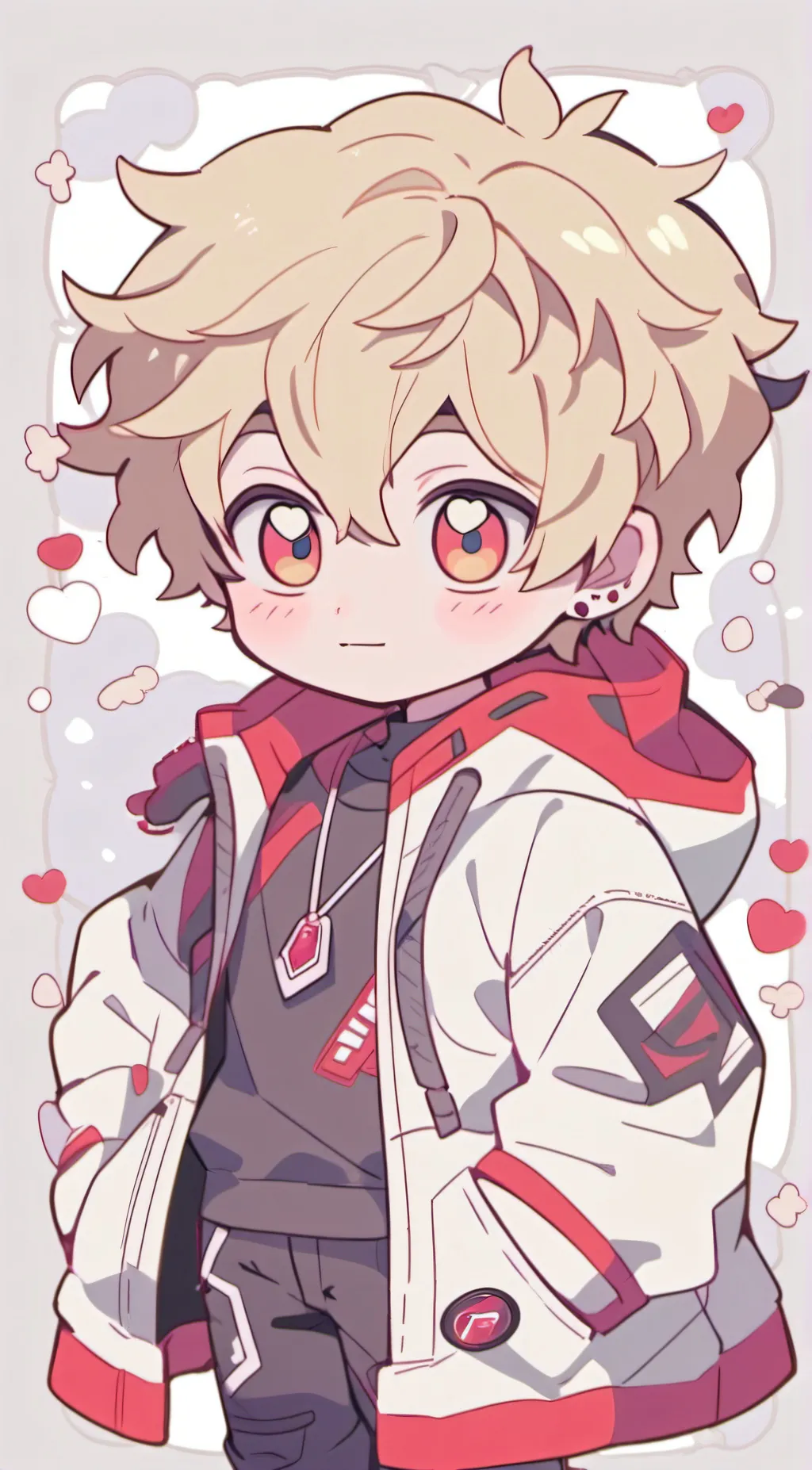 ai character: katsuki bakugo 💅 background