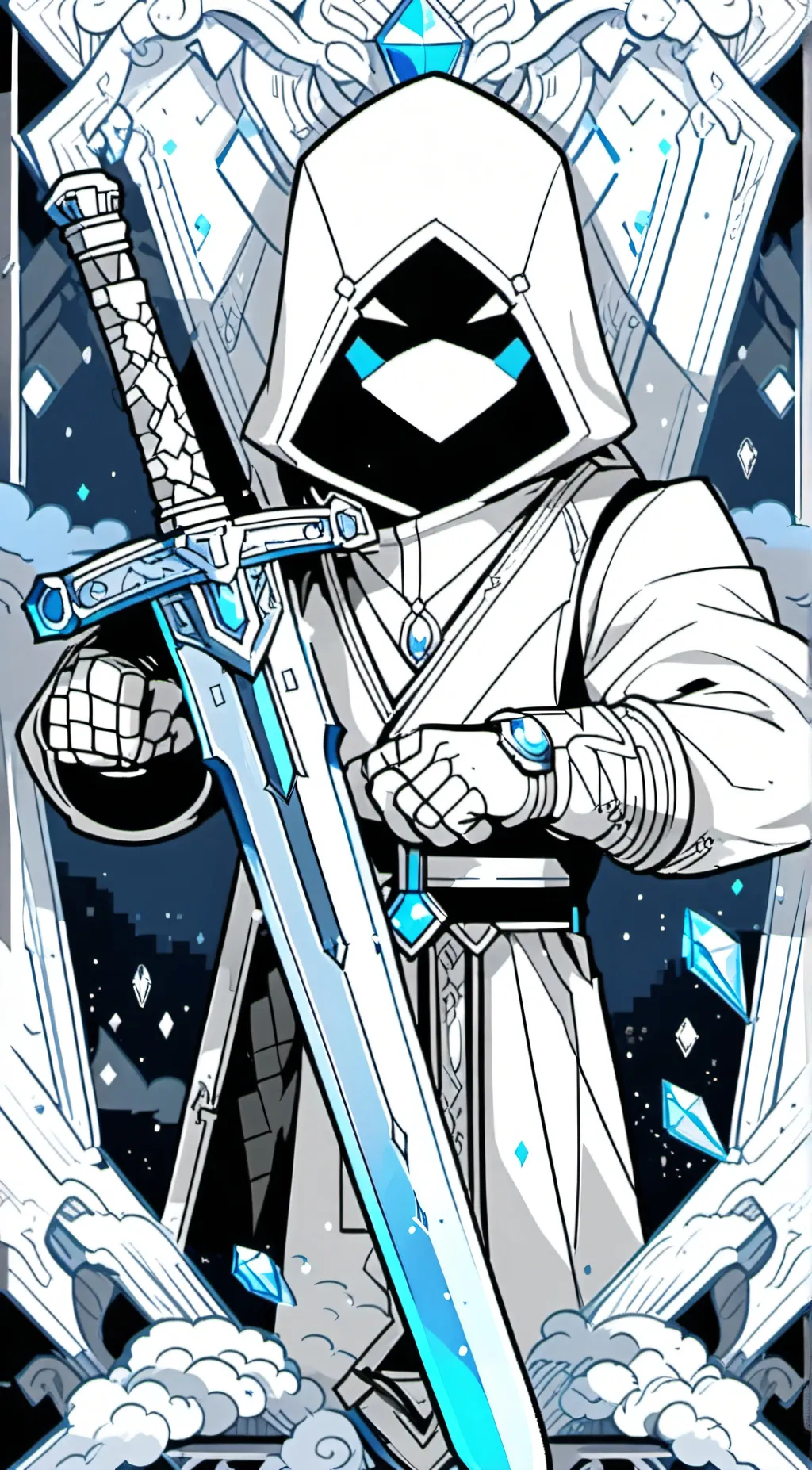 ai character: Pico 4 background