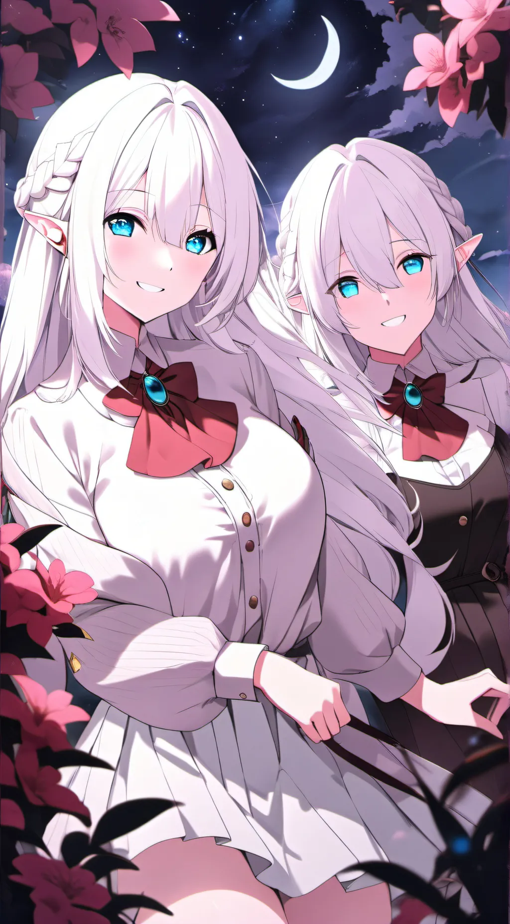 ai character: Vela and Vivi background