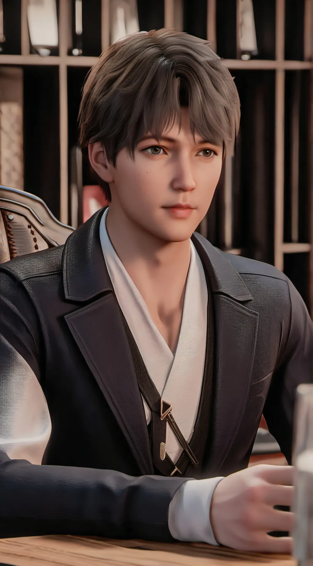 ai character: owen grady background