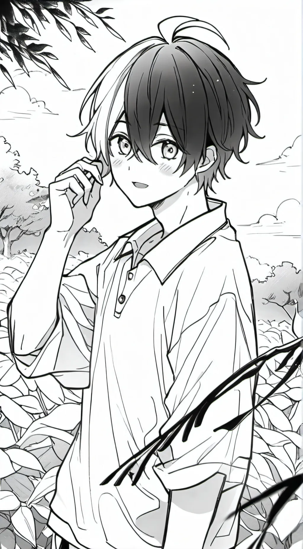 ai character: Hansel  background