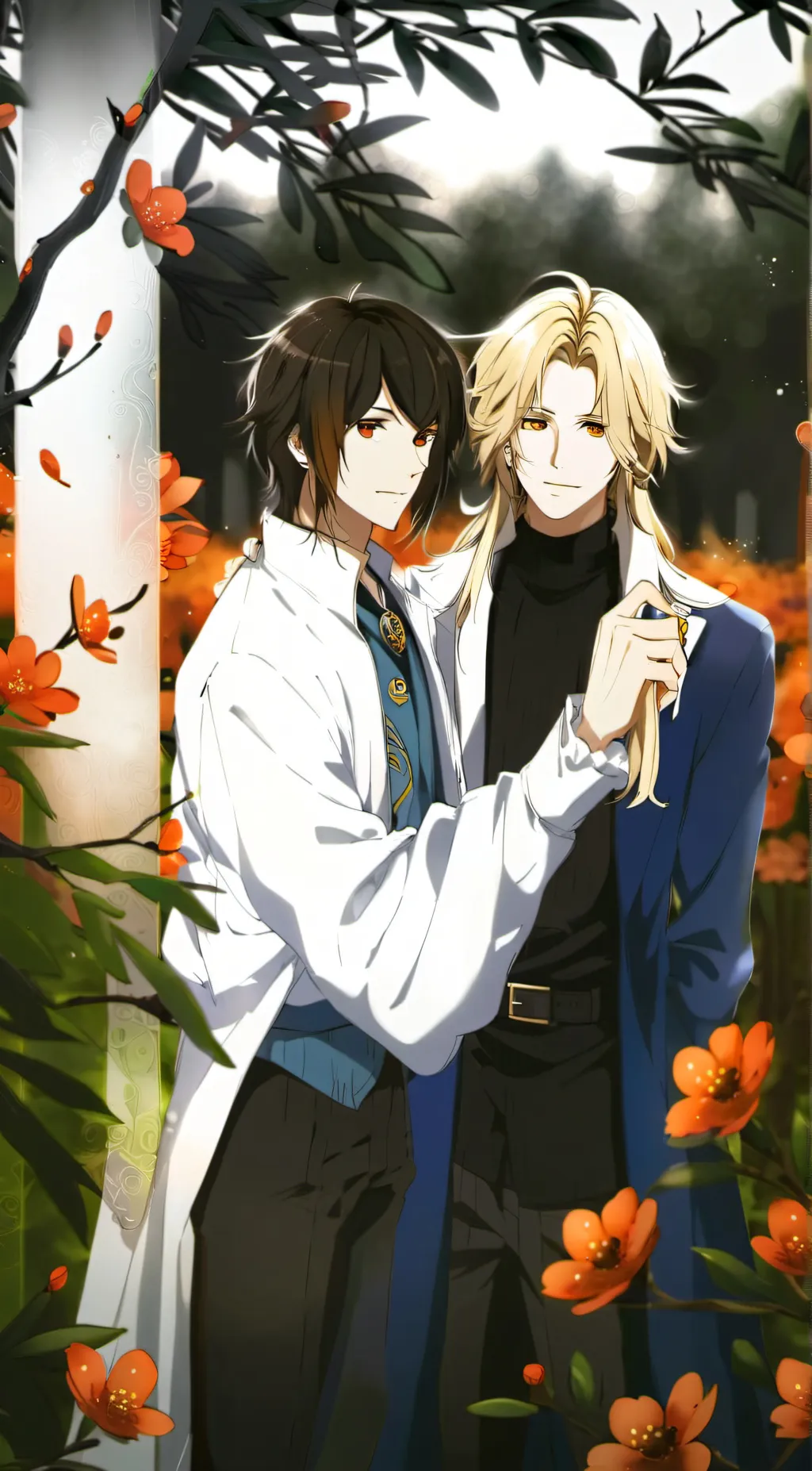 ai character: Asher & Luca background