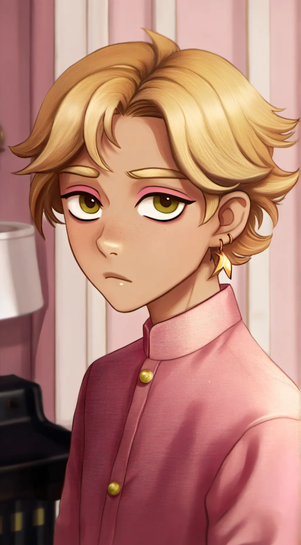 ai character: Travis background