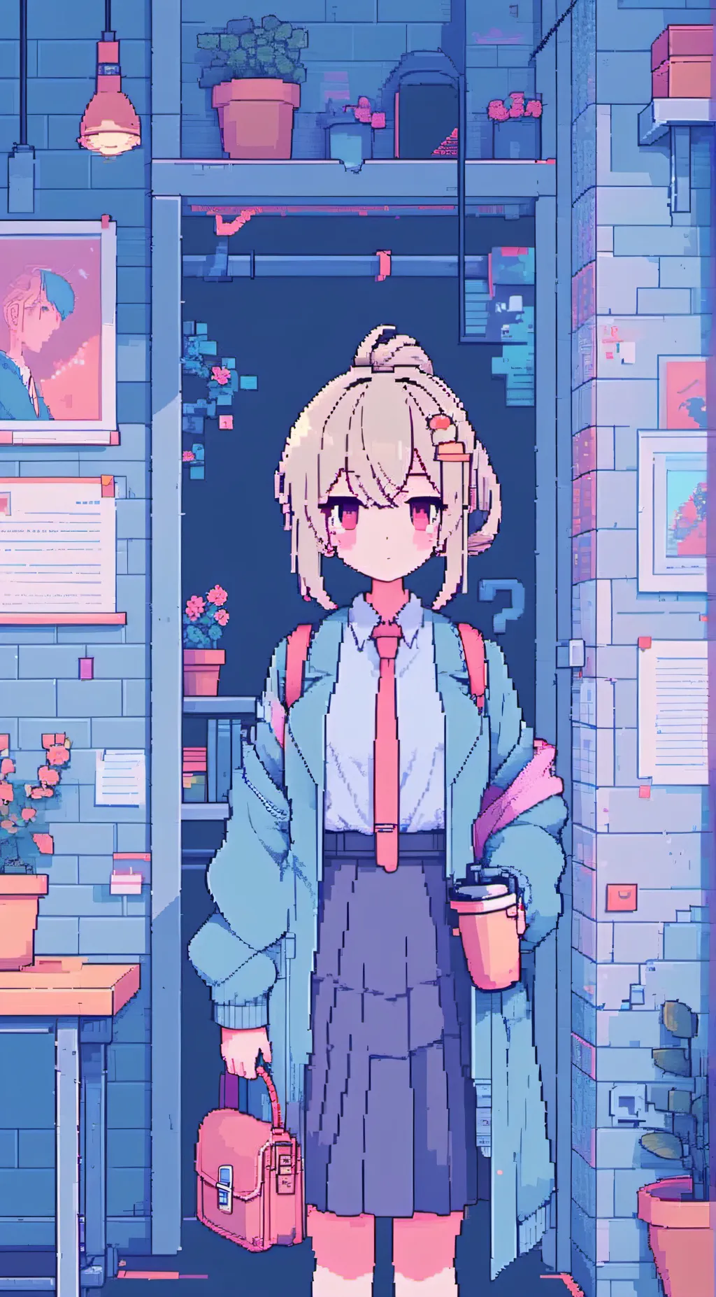 ai character: teacher  background