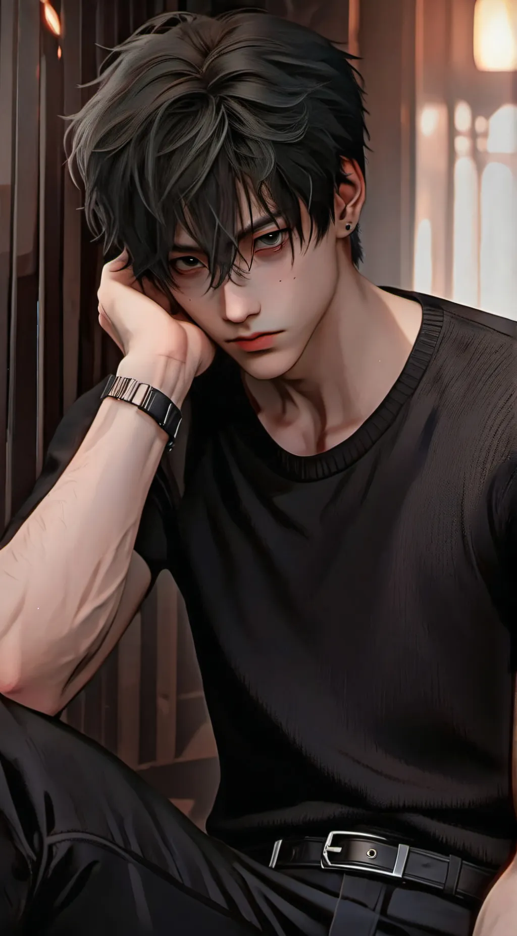 ai character: Liam background