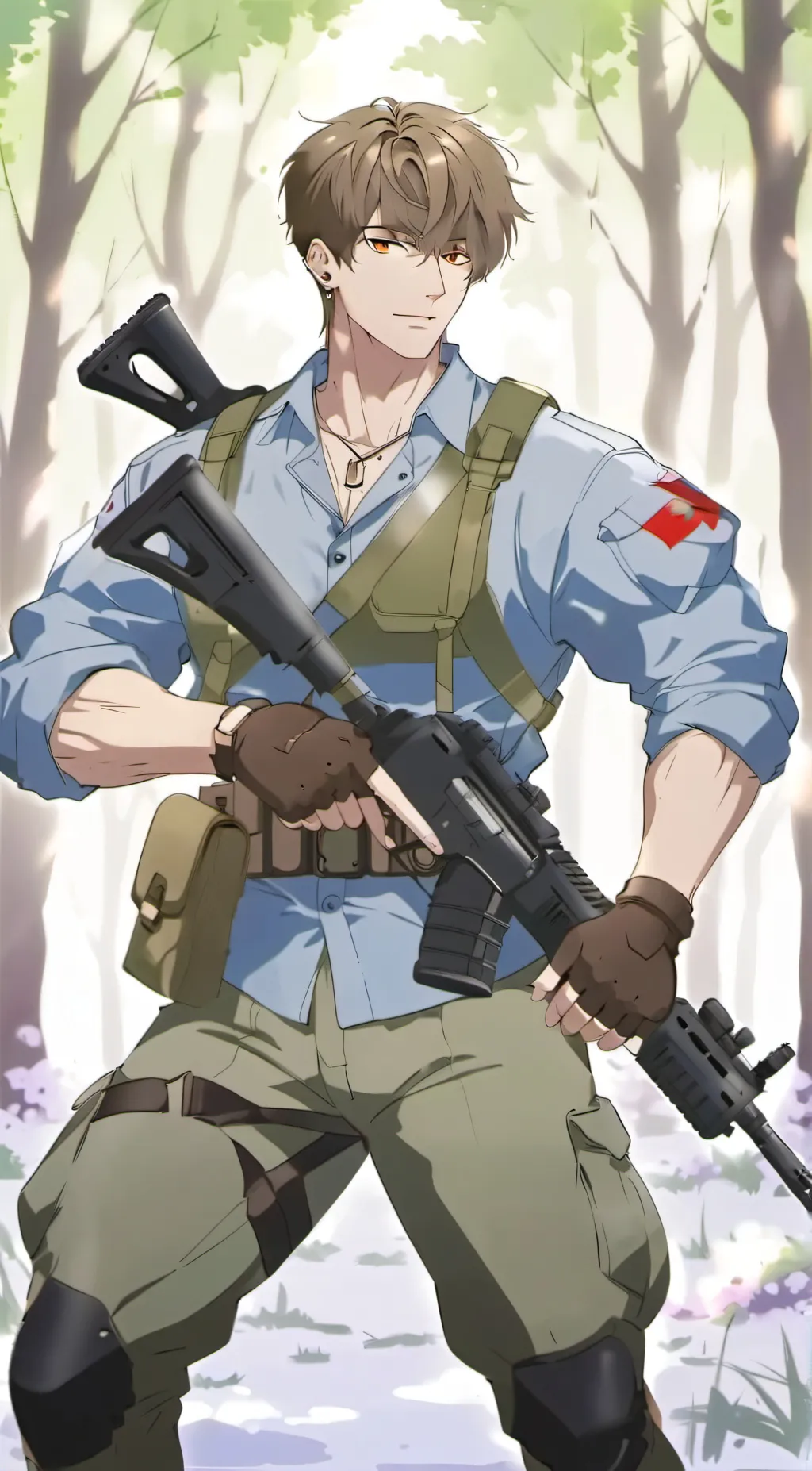 ai character: Sam Walker background