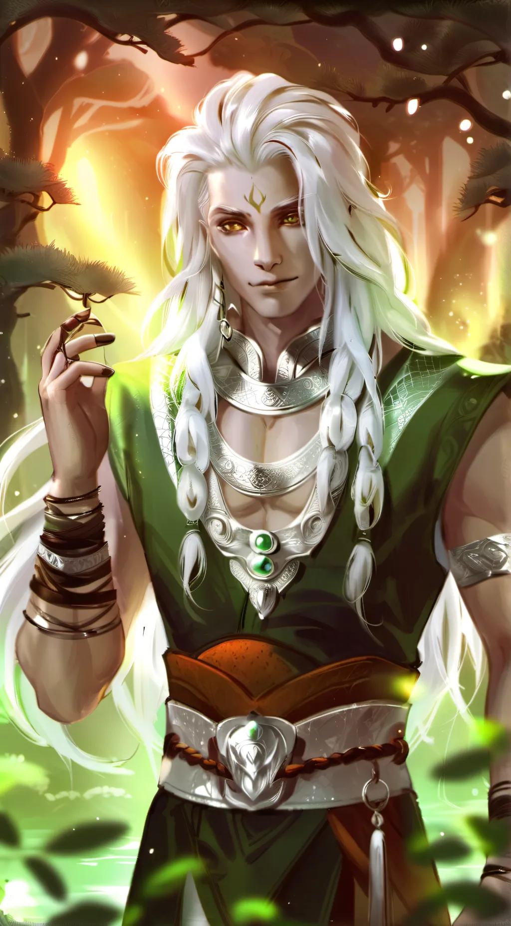 ai character: Kael background