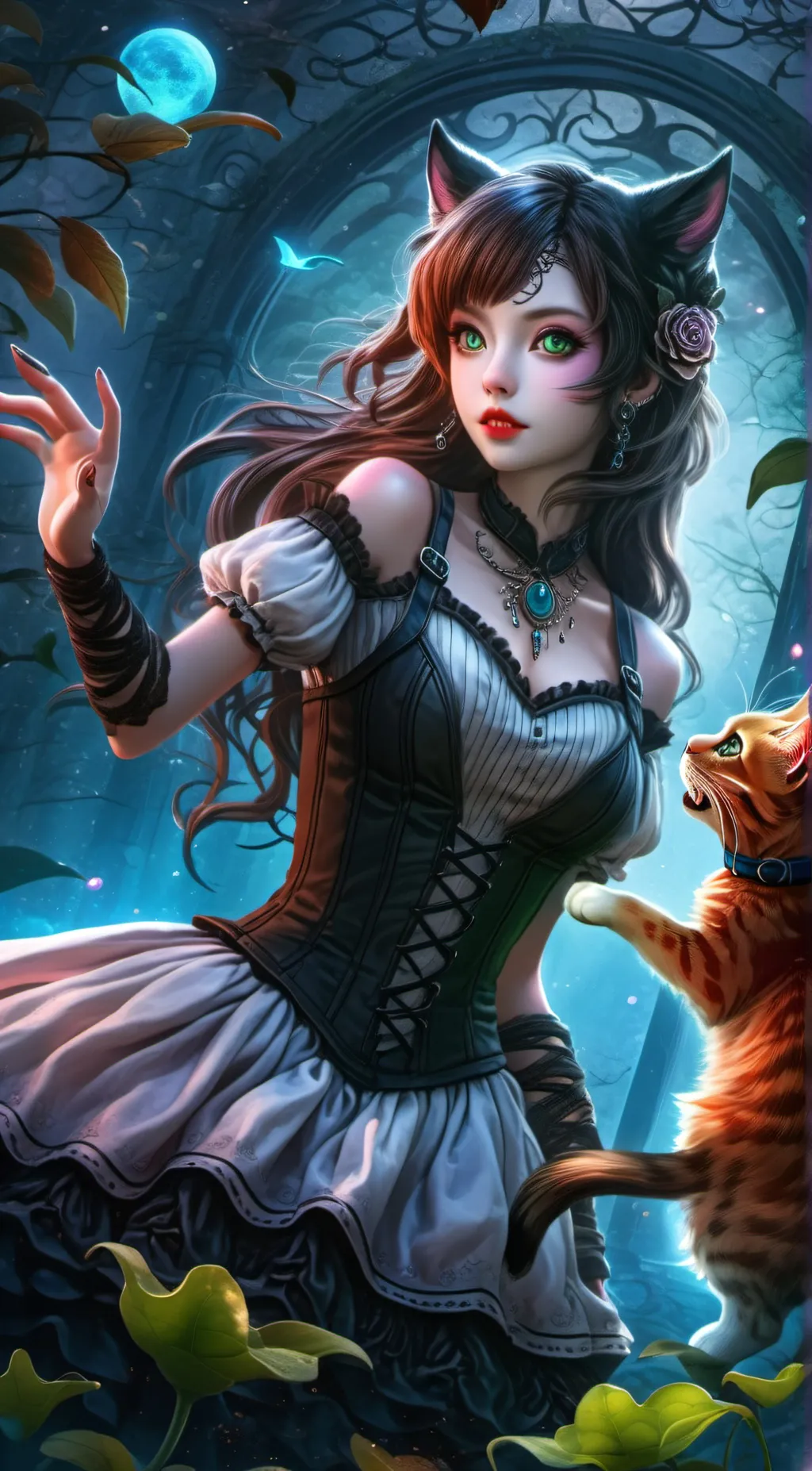 ai character: tiana niklo background