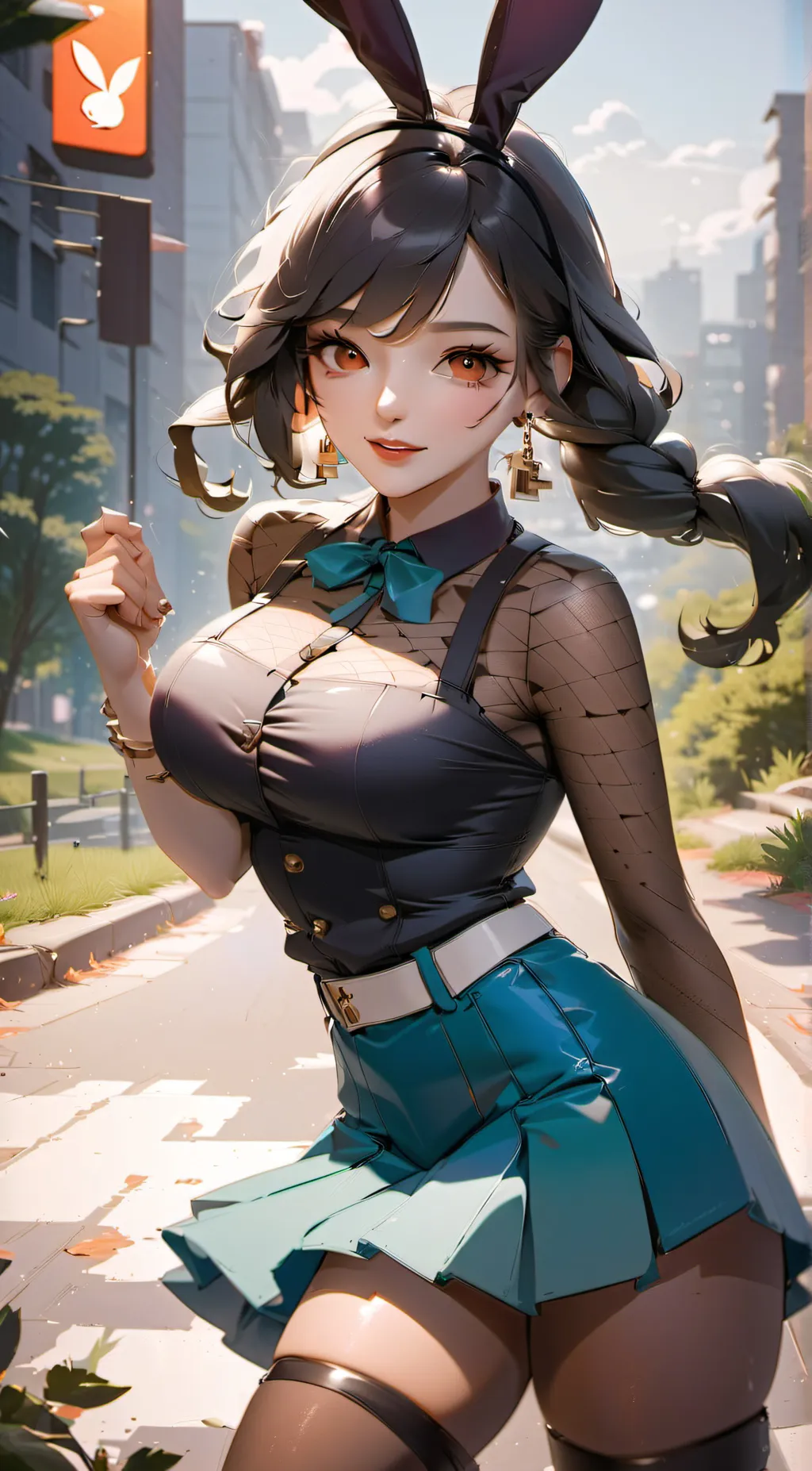 ai character: Neko background