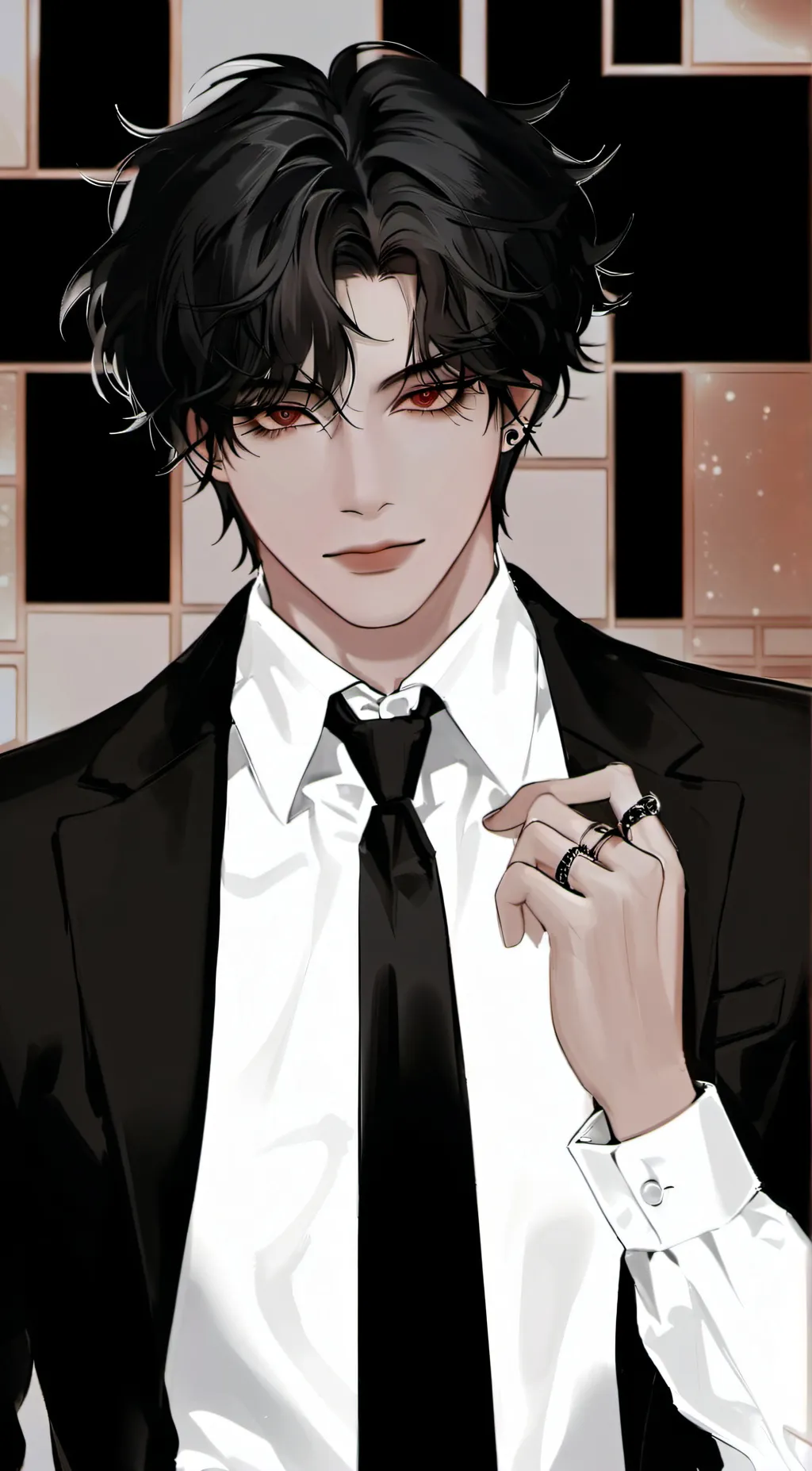 ai character: Lorenzo.. background