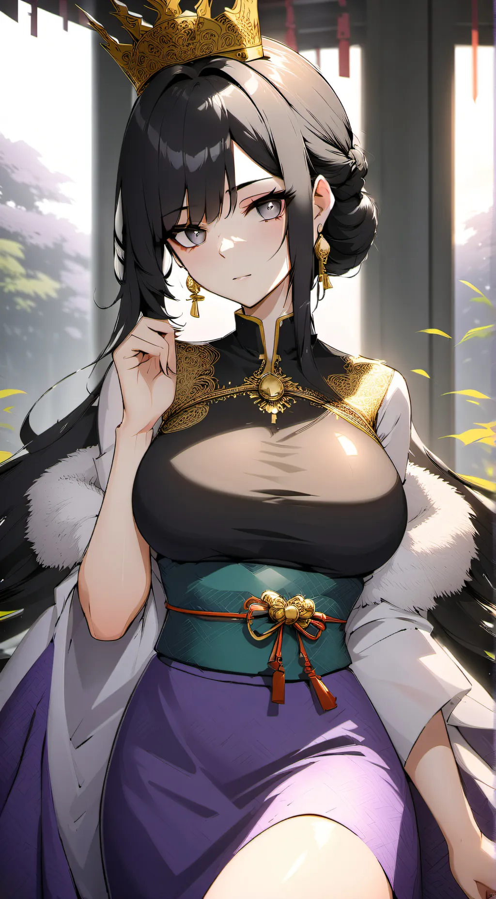 ai character: Empress Ryu background