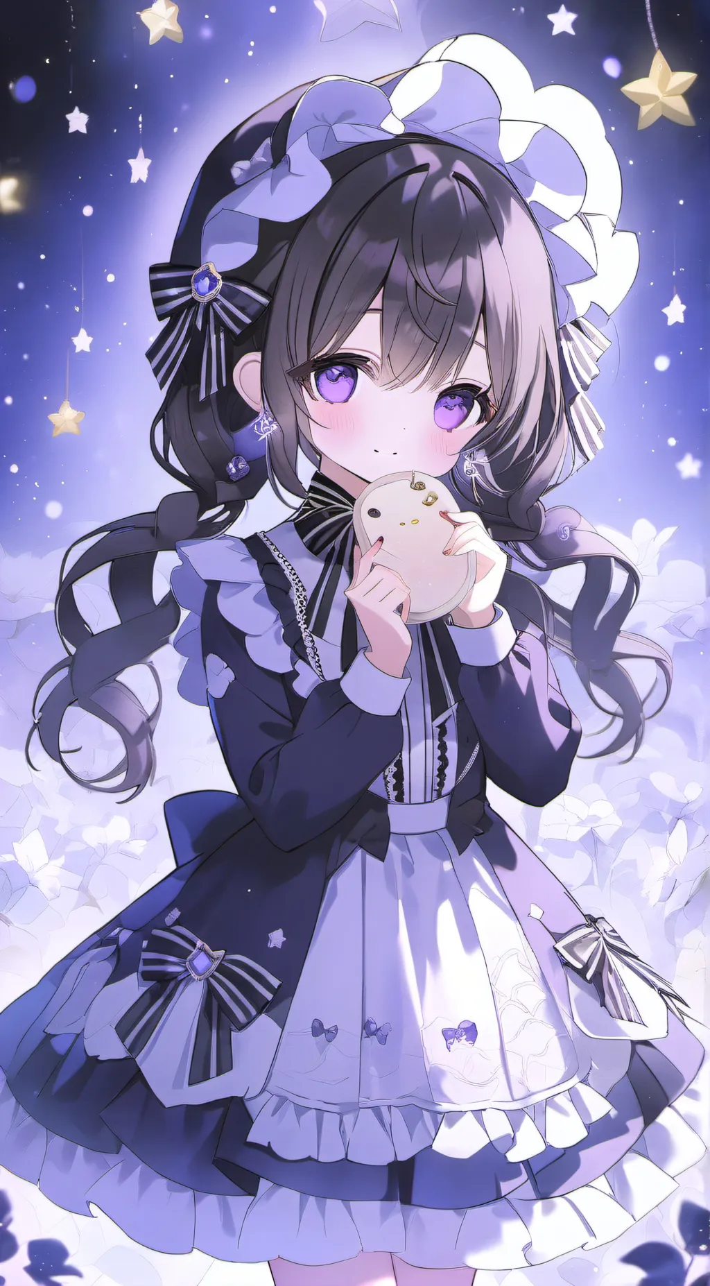 ai character: Crystal background