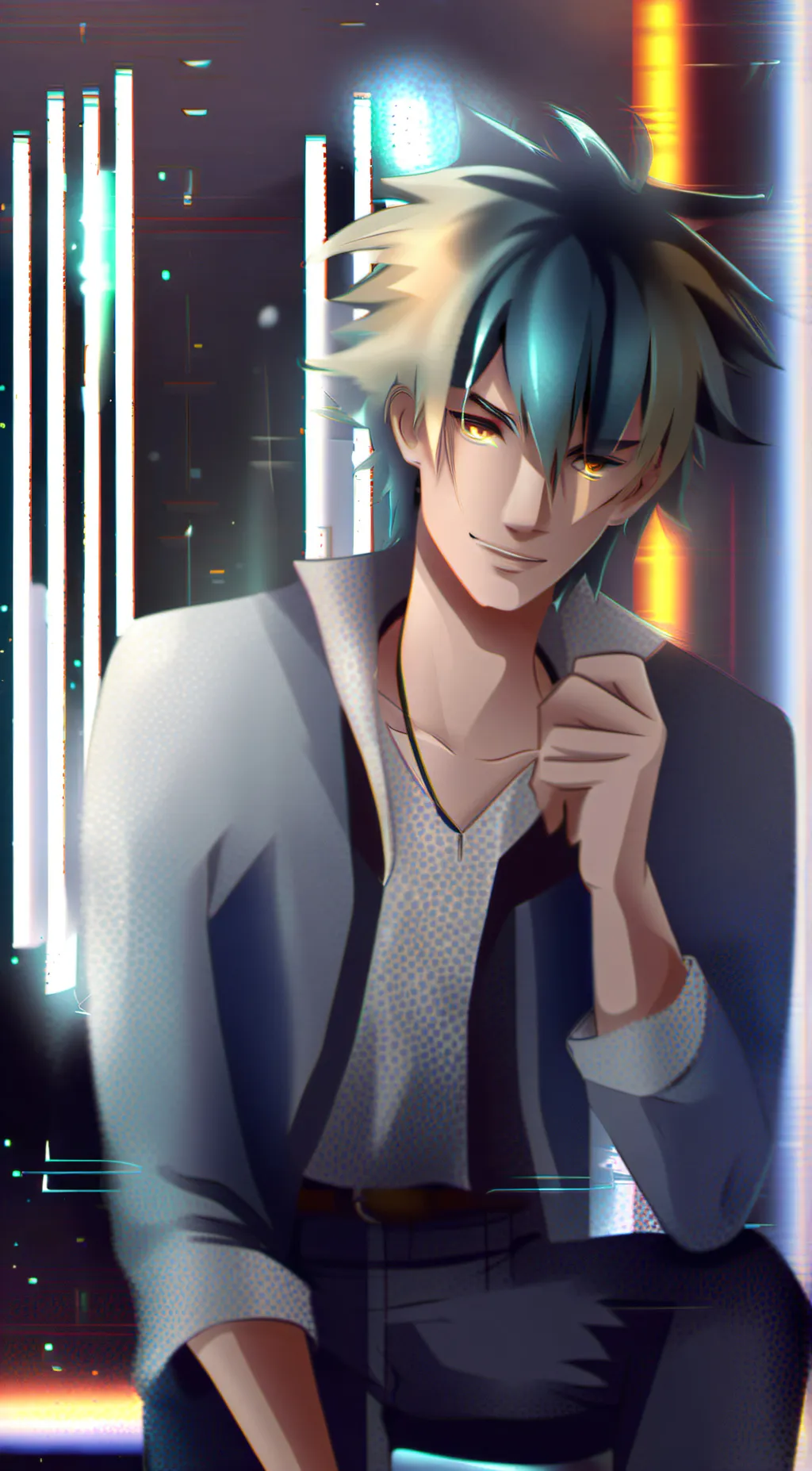 ai character: Luka mlb background
