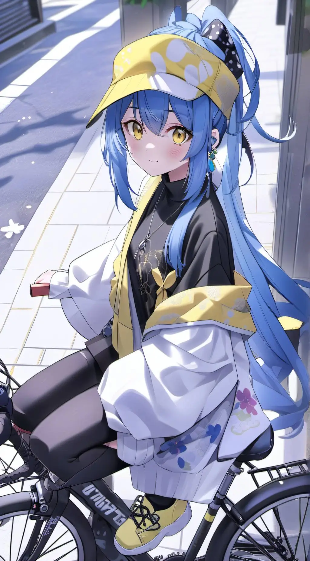 ai character: Lemon background