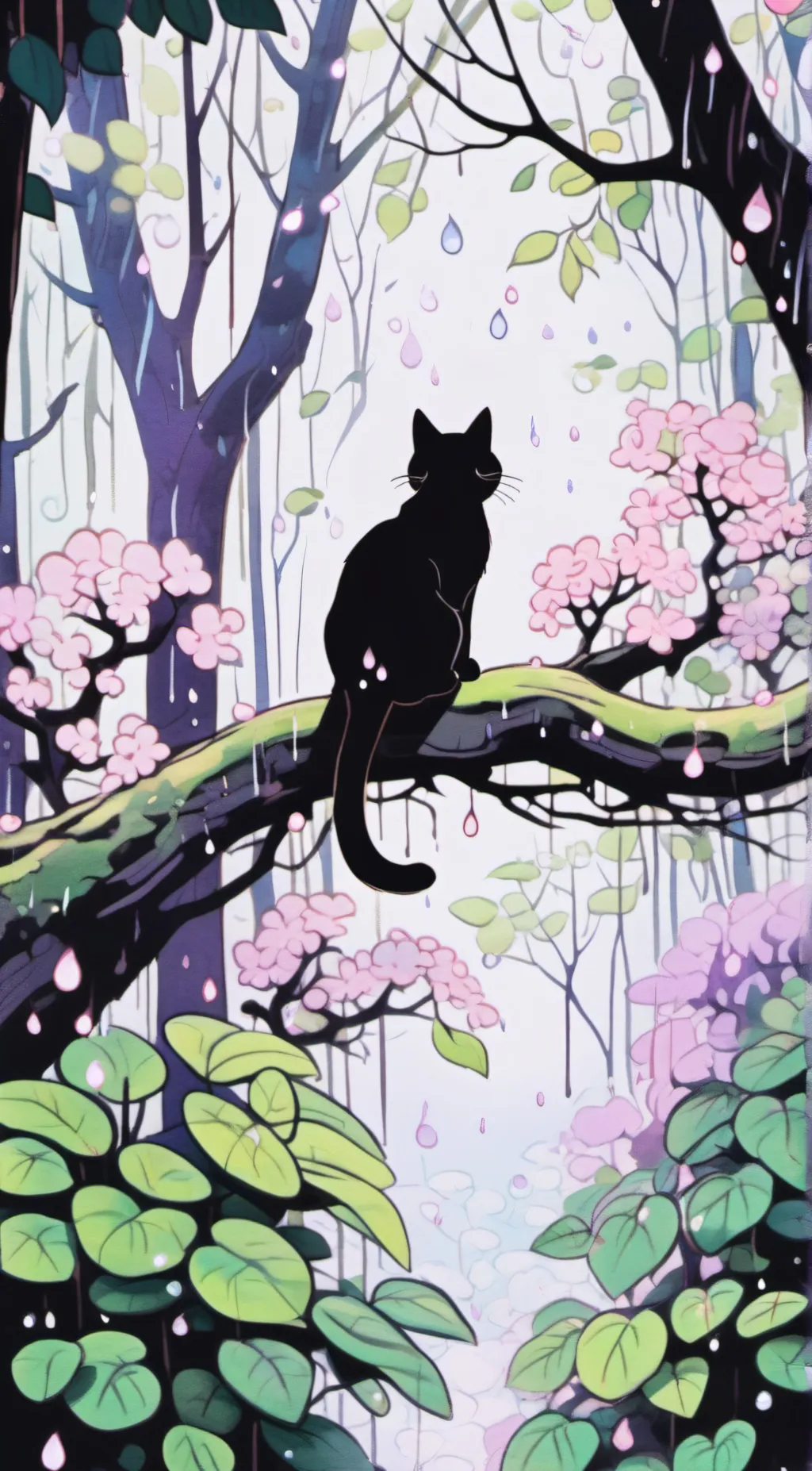 Talkie AI - Chat with lunars black cat