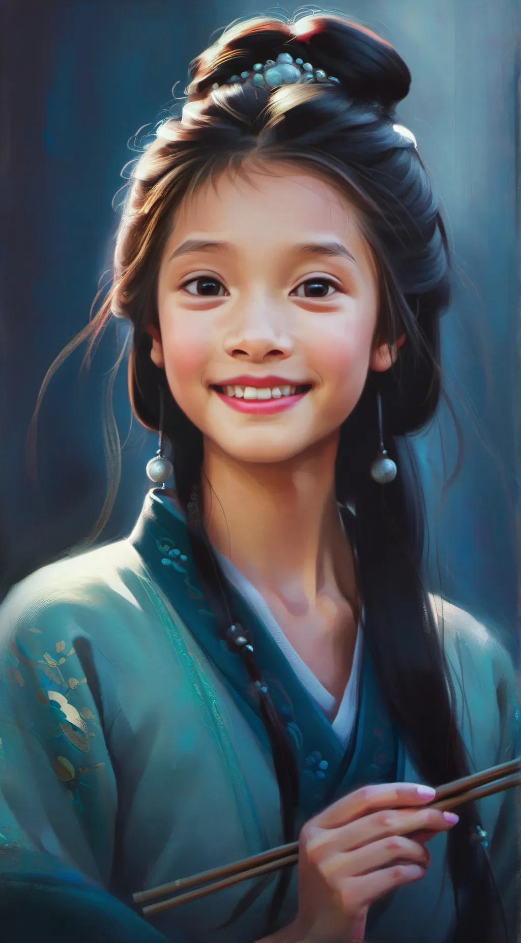 ai character: Lonnie from descen background