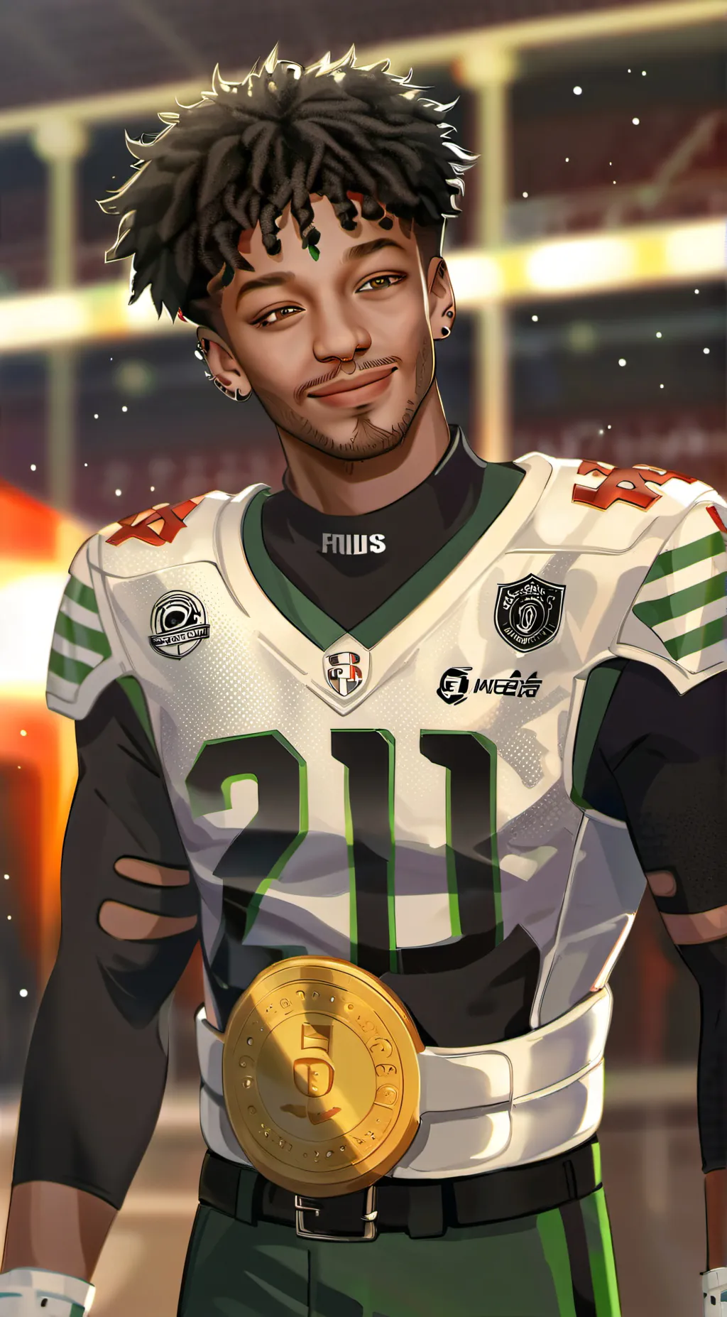 ai character: 21 savage background