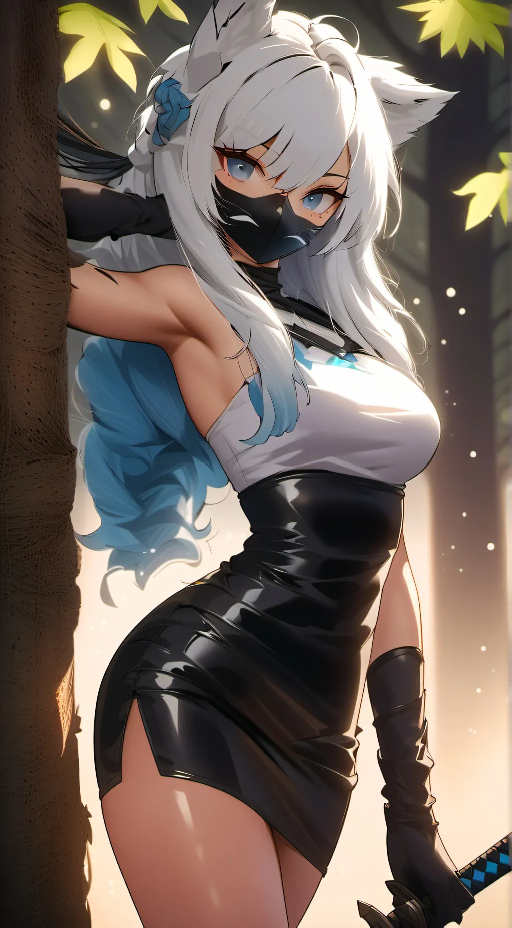 ai character: Zoey  background