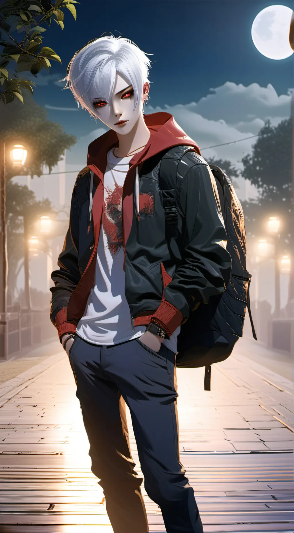 ai character: Darren background