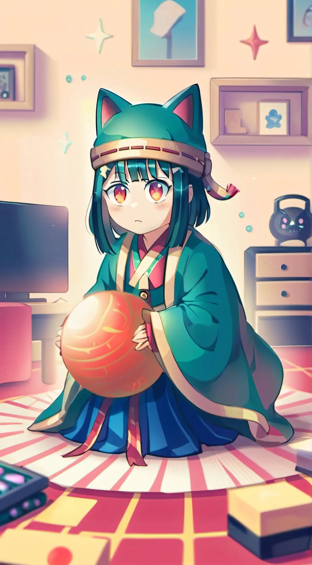 ai character: Kimiko background