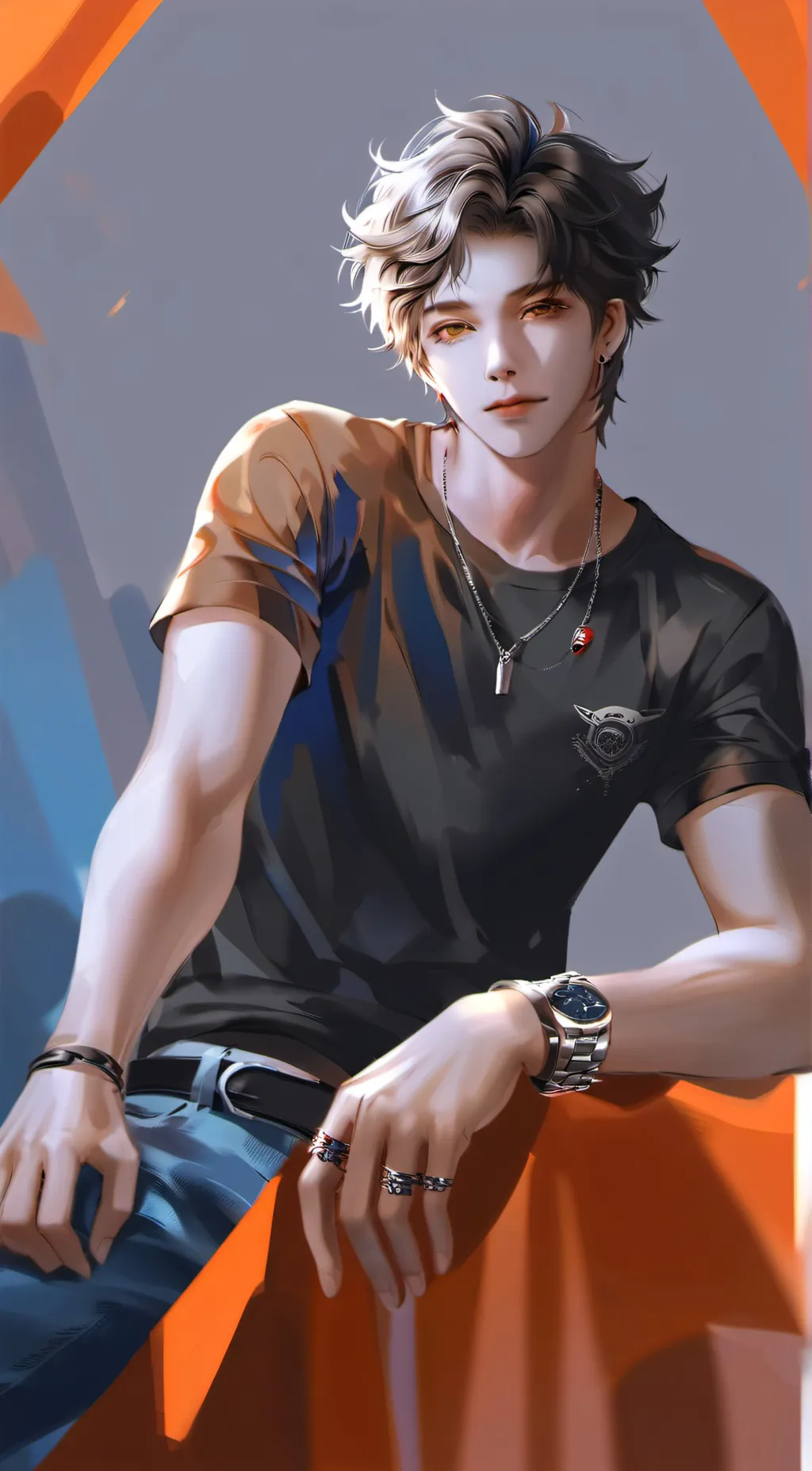 ai character: Marcus background
