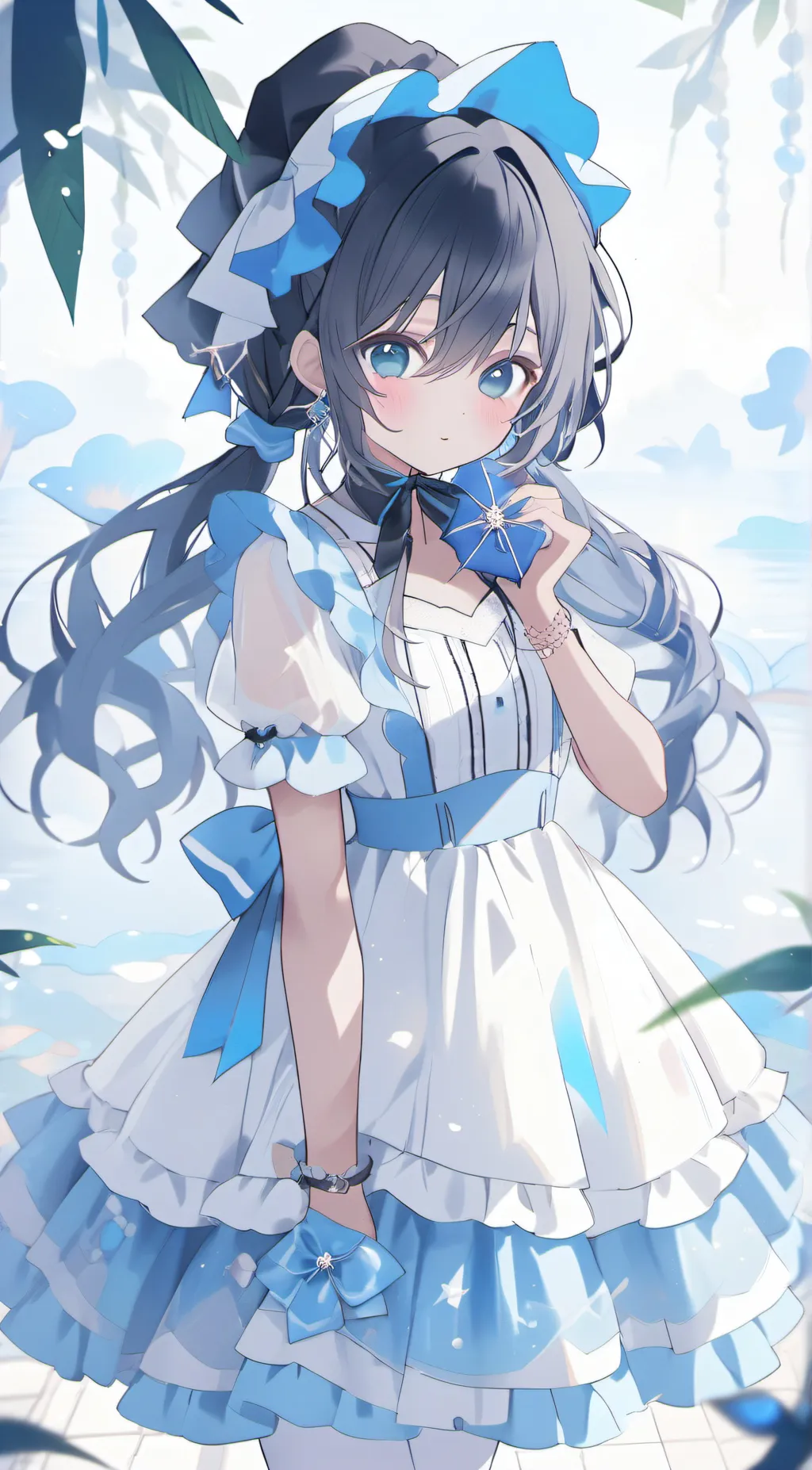 ai character: Lilly background