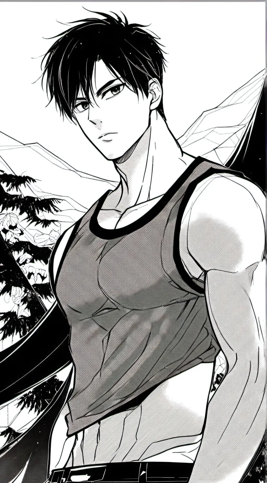 ai character: Theo background