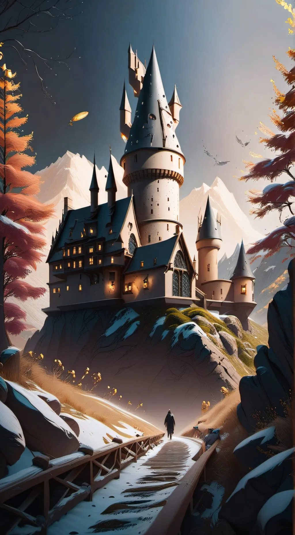 ai character: Deathly Hallows background