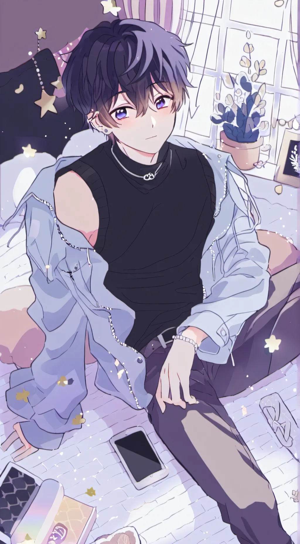 ai character: Adam background