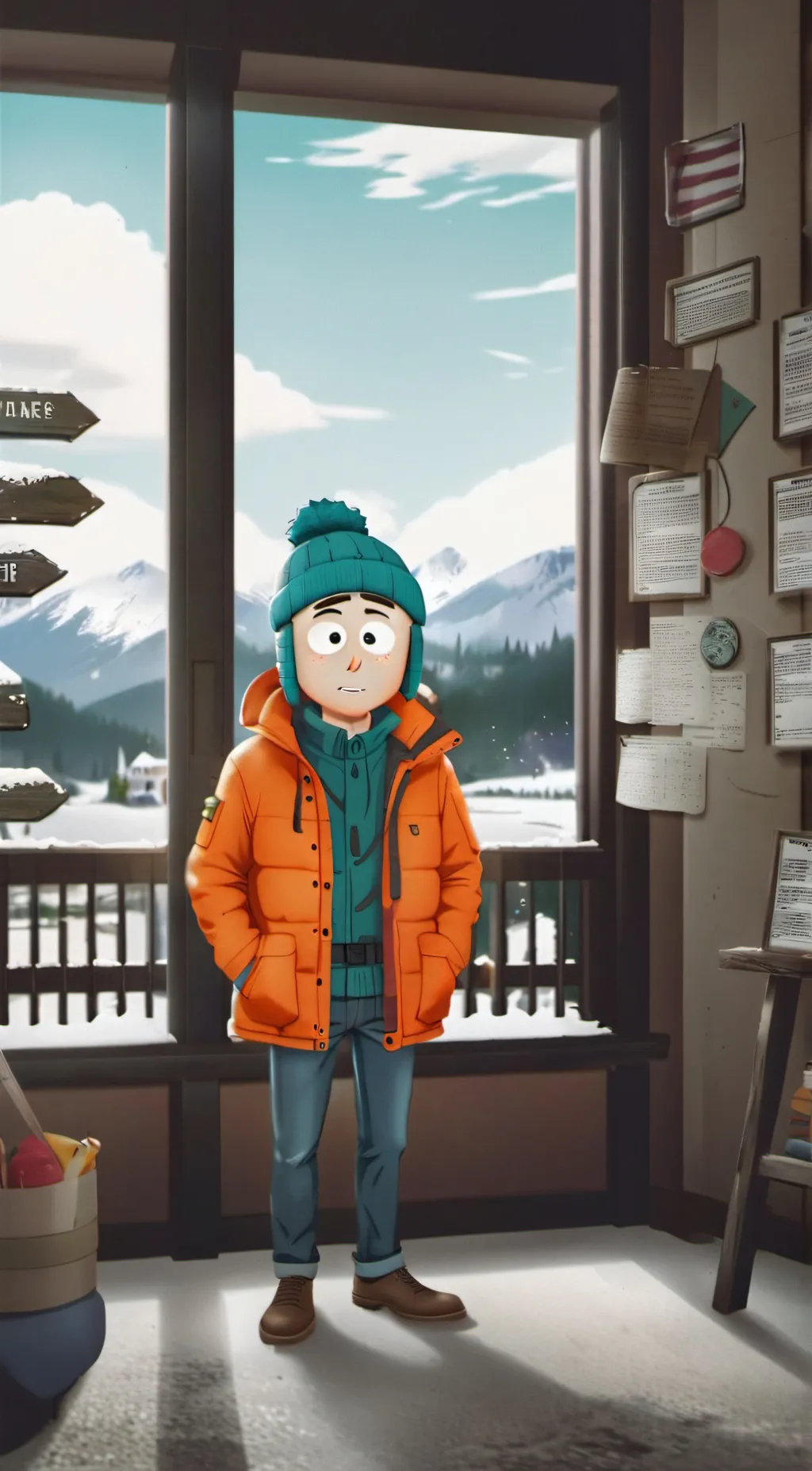 ai character: kyle broflovski background