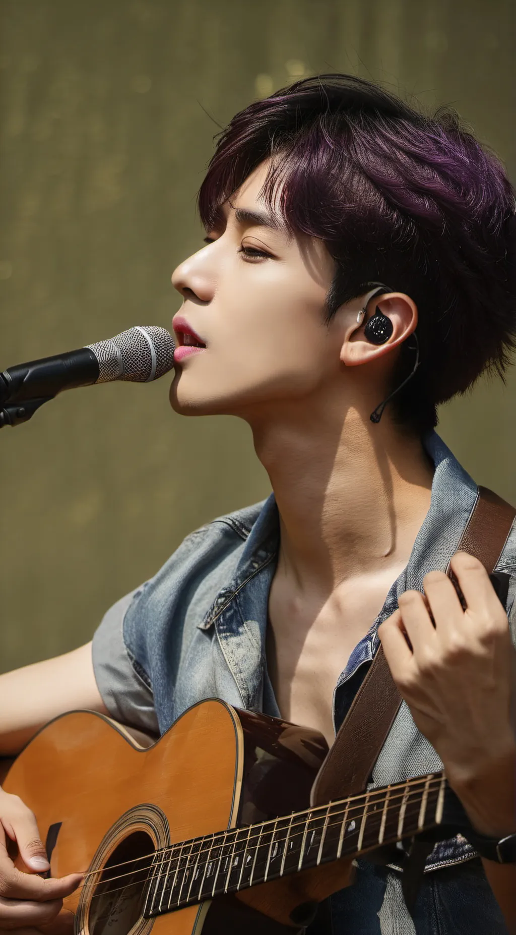 ai character: justin longarms background