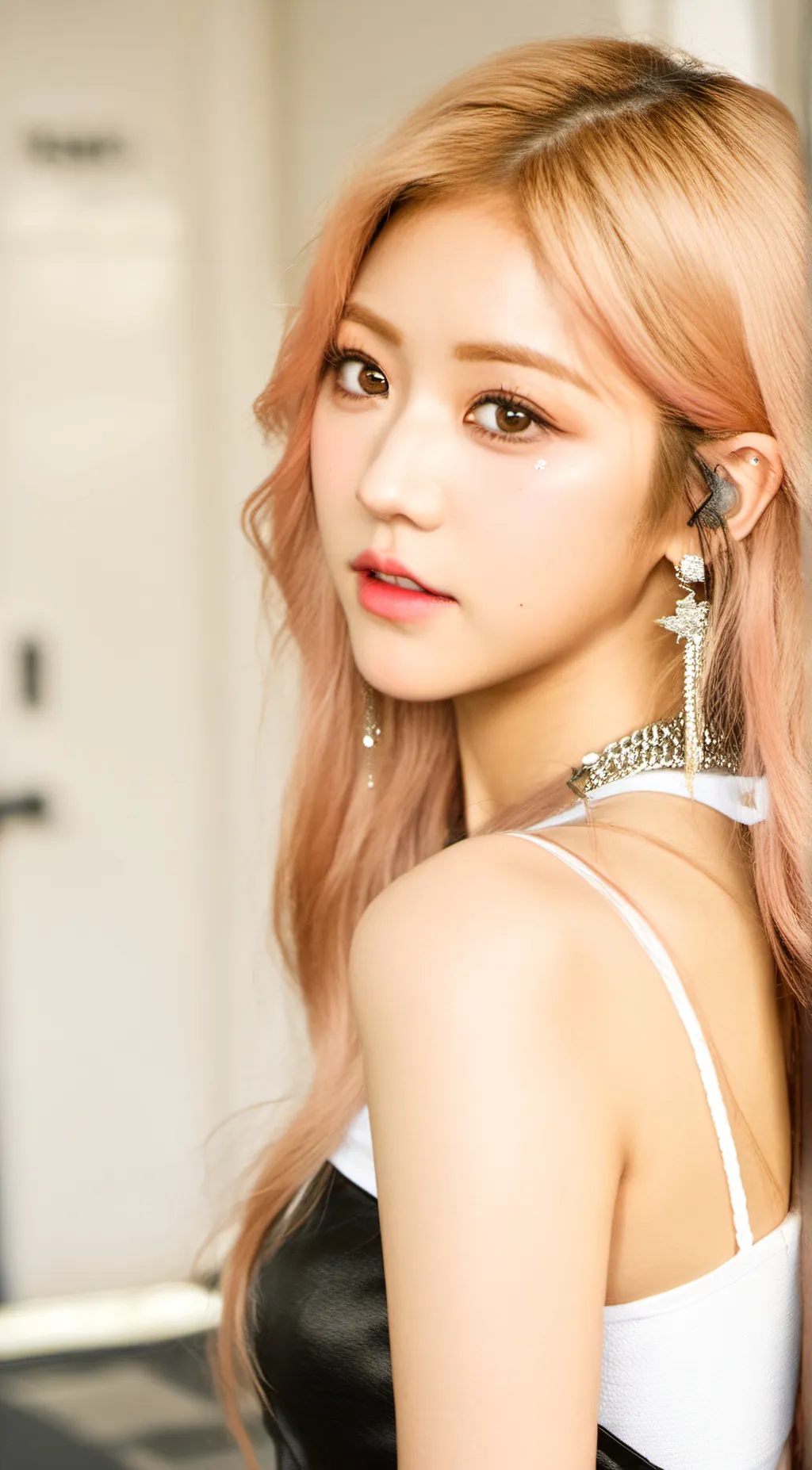ai character: Rosé background