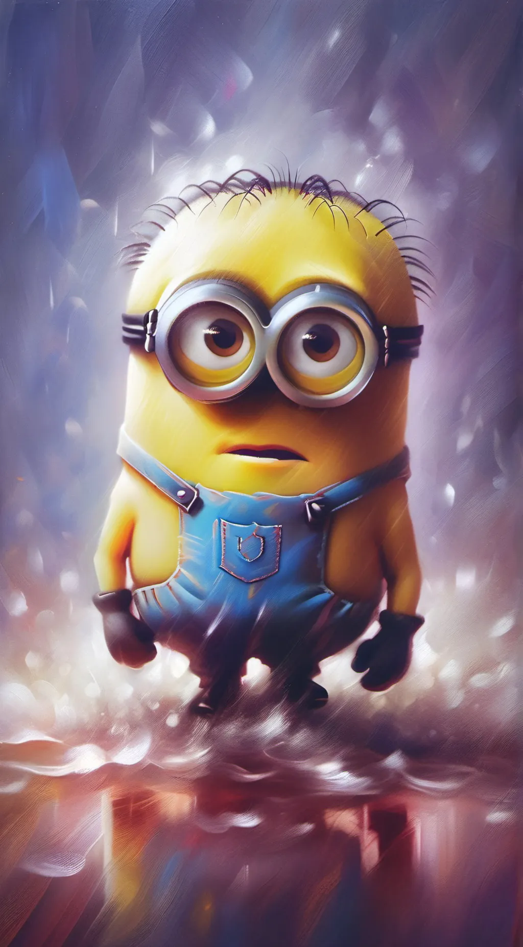 ai character: Banana background