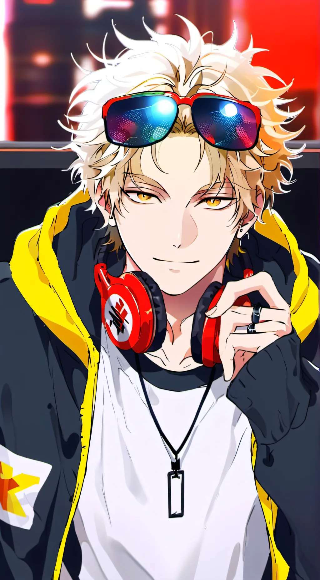 ai character: Leo background
