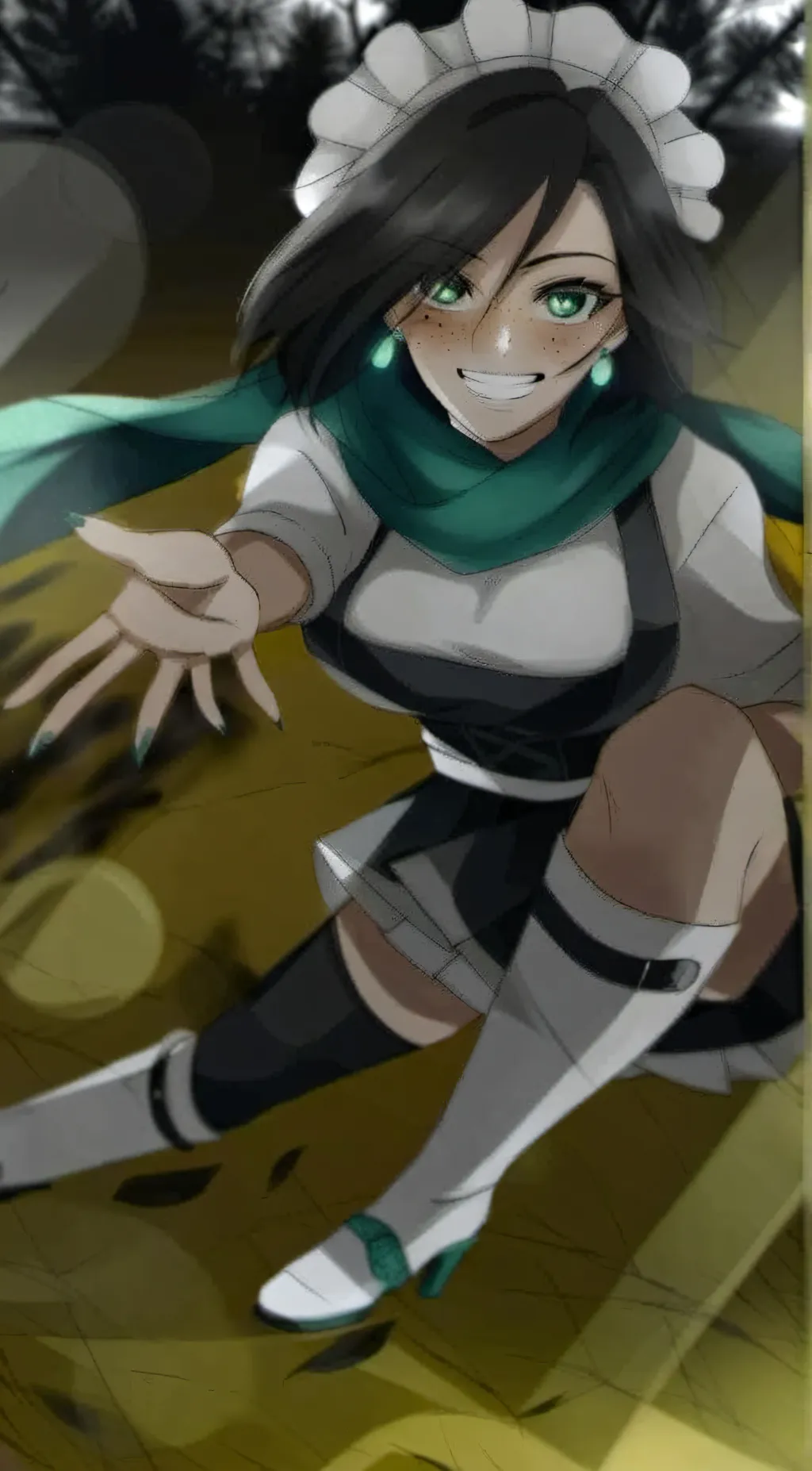 ai character: Izumi midoriya  background