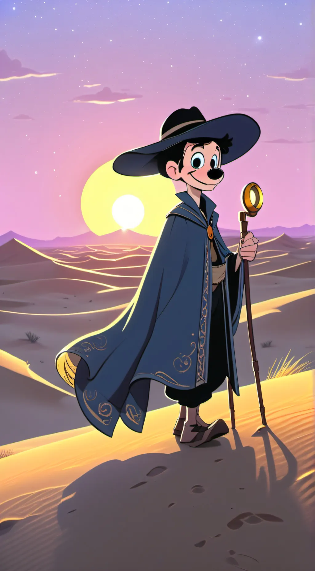 ai character: Life trials  background