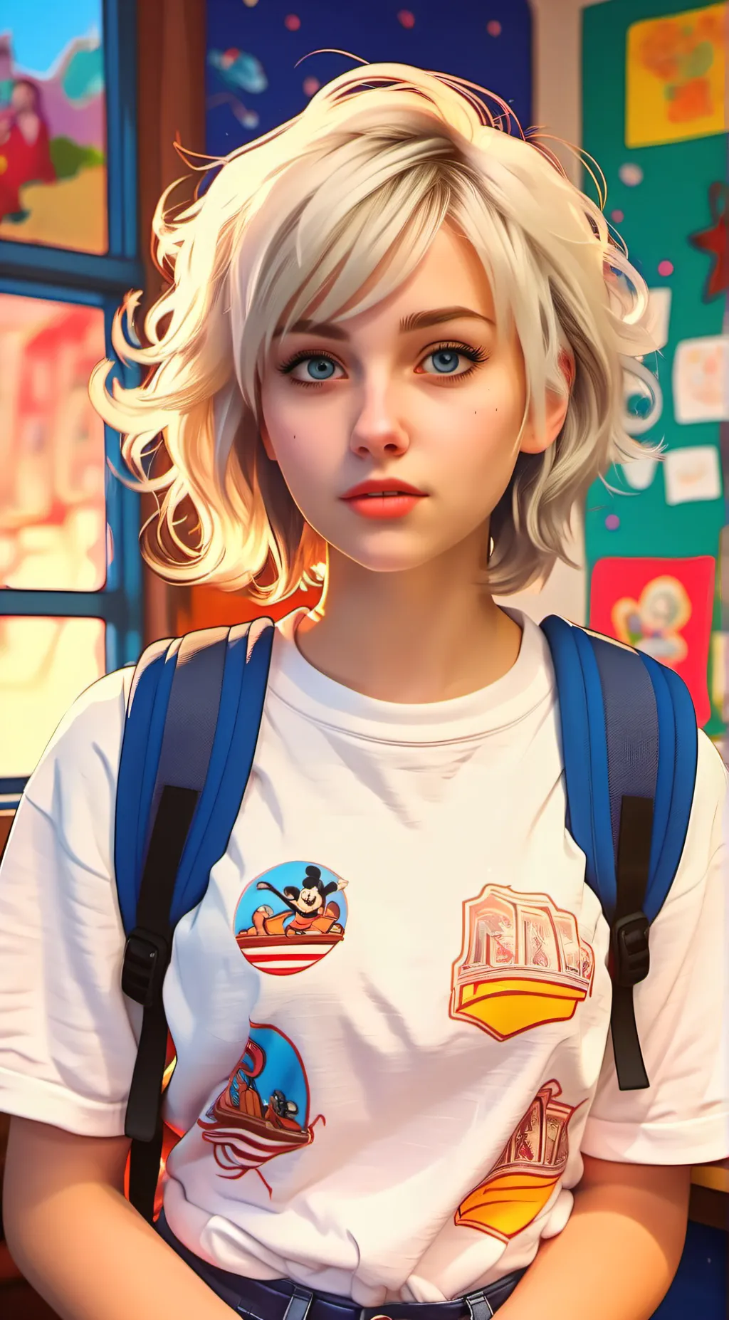 ai character: sarin background