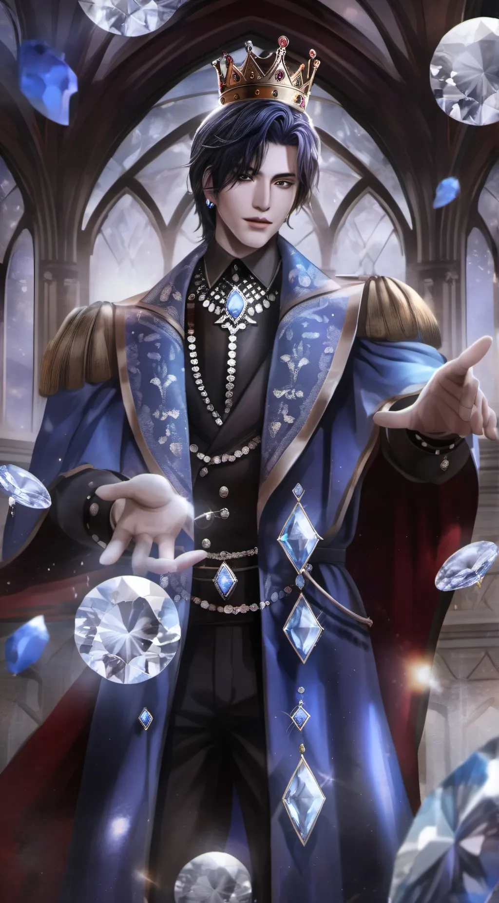Talkie AI - Chat with the diamond King