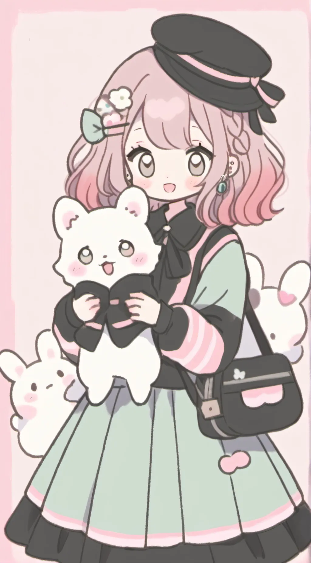 ai character: Jennifer  background