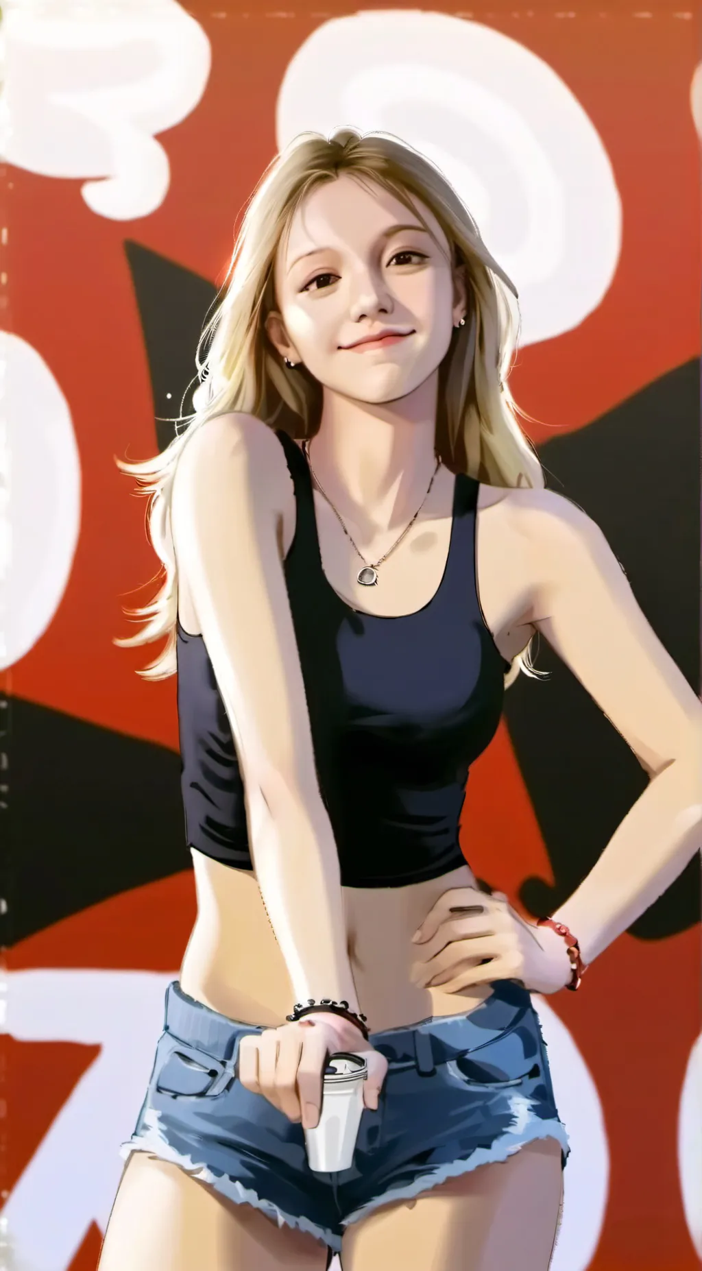 ai character:  Layla sweethart  background
