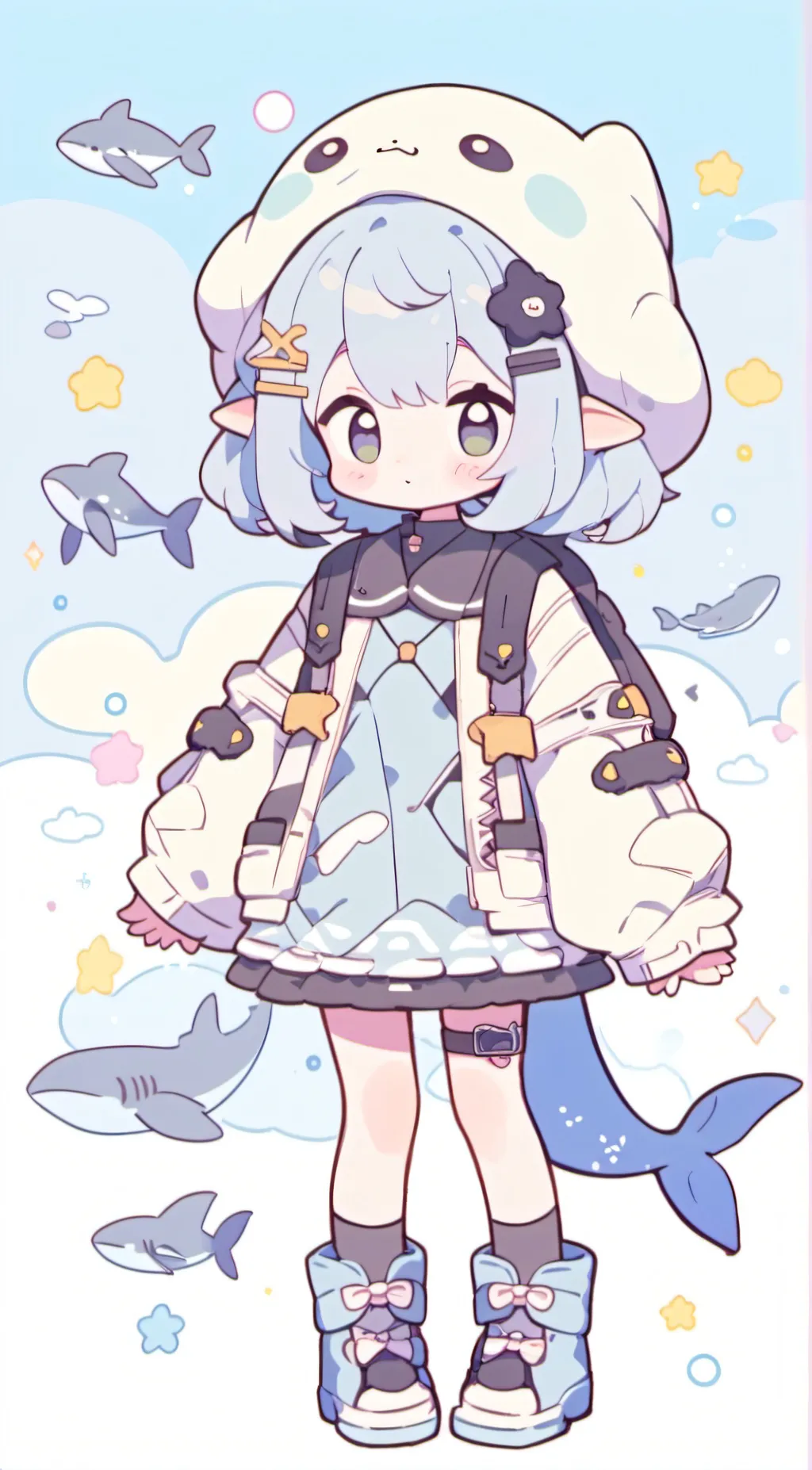 ai character: Olivia🐳 background